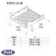 2u Sliding Rack Shelf with Vented Tray - 455mm Depth
